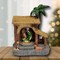 Traditional Nativity Scene Christmas Miniature. Christmas Village